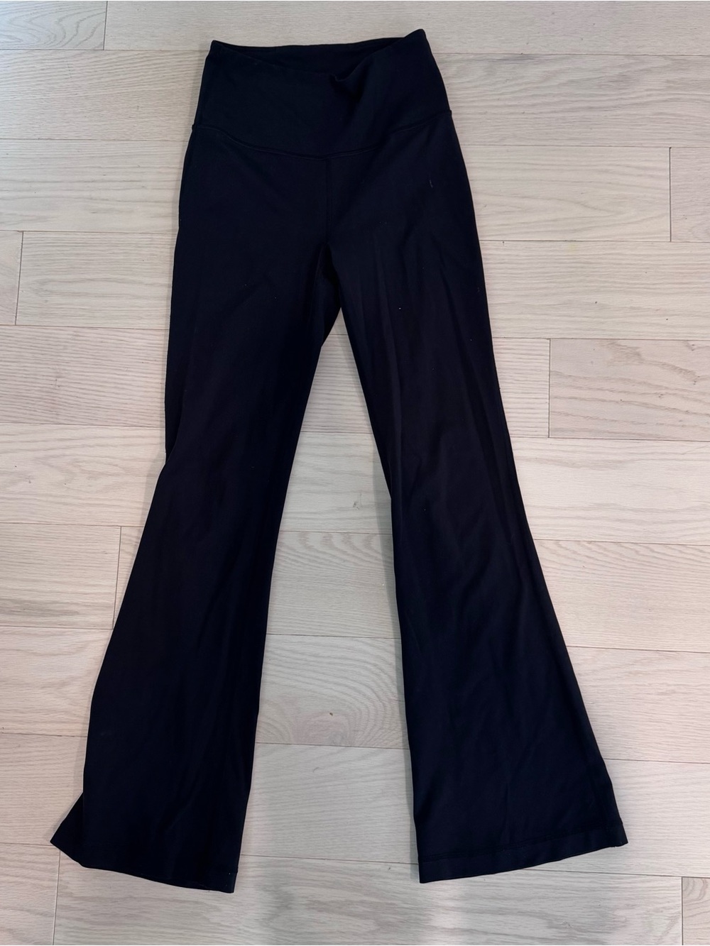 Lululemon athletica Black Flared Leggings